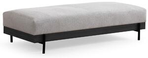 Stolička Eti Black Pouffe Grey