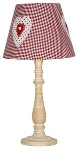 CLX Stolná lampa do detskej izby IPPAZIO, ružová