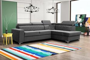 Zltahala.sk Sedacia súprava Gloss fresh, pravá, sivá (Terra 96)