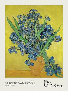 Obrazová reprodukcia Irises (1890), Vincent van Gogh