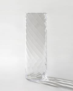 Váza Crytal Twist 15x15x45 cm