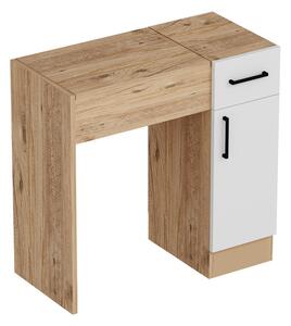 Kozmetický stolík Inci White
