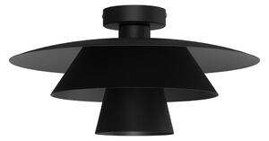 Stropné svietidlo PLATO 1xE27/15W/230V pr. 38 cm čierne