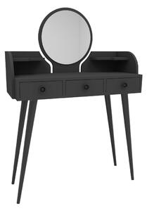 Kozmetický stolík Elegans Anthracite