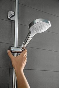 Hansgrohe Croma Select E, Ručná sprchová hlavica, Chróm, Biela, Múr