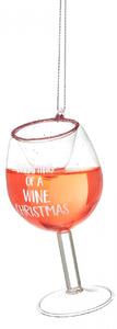 Vianočná ozdoba Dreaming of a Wine Christmas