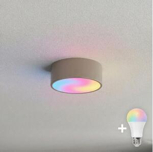 BRILAGI - LED RGBW stmievateľné stropné svietidlo CLARE 1xE27/12W/230V béžové