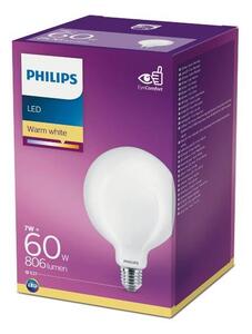 Philips LED classic 7W/60W 806lm G120 E27 2700K WW FR ND SRT4
