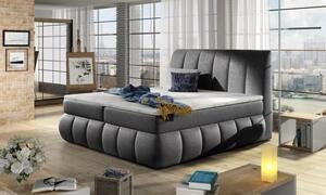 Zltahala.sk Posteľ Boxspring Vincenzia 200x180, Tmavo Šedá (Látka - BVI 25)