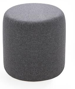 Taburetka Silindir Pouf Anthracite