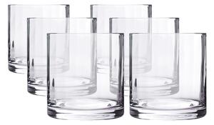 Pohár na vodu (6 ks) Granity Typ 4 350 ml - priehľadná