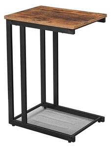 Nočný stolík Pansy (hnedá, 48x65x35 cm)