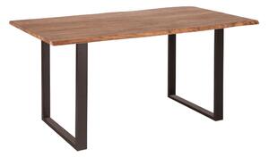 Jedálenský stôl ATHAMÁS divoká akácia Dekorhome 160x90x77cm