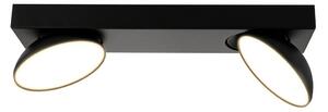Italux SPL-31976-2B-BK LED bodové stropné svietidlo Castelio | 2x5W integrovaný LED zdroj | 4000K