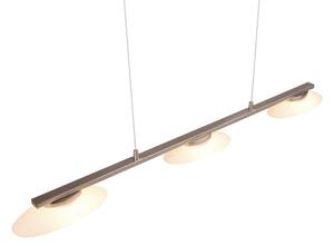 Trio 343610307 LED závesné stropné svietidlo Merton | 3x9W integrovaný LED zdroj | 3x950 lm | 3000K