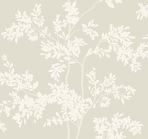 Béžová vliesová tapeta s vetvičkami, BL1805, Blooms Second Edition Resource Library, York