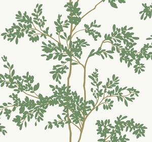 Biela vliesová tapeta s vetvičkami, BL1801, Blooms Second Edition Resource Library, York