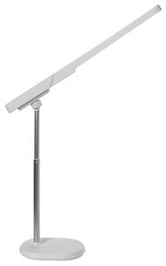 Stolná LED lampa biela syntetický materiál multifunkčná 3 režimy teploty svetla so stmievačom odnímateľná nastaviteľná kancelária