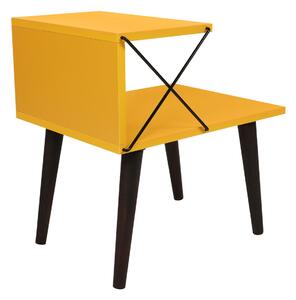 Nočný stolík Cross Yellow