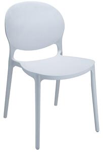 Dekorstudio Balkónové sedenie JUSTIN biele - 2x stolička + 1x stôl