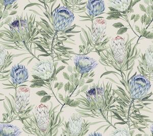 Béžová vliesová kvetinová tapeta, BL1753, Blooms Second Edition Resource Library, York