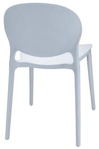 Dekorstudio Dekorstudio Plastová stolička JUSTIN biela