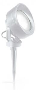Ideal Lux 145310 vonkajšie reflektorové zapichovacie svietidlo Tommy 1x10W | GX53 | IP66 - biele