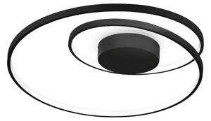 Ideal Lux 304526 OZ PL DALI stropné svietidlo LED D600mm 48W 5200/1920lm 3000K čierna