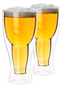 Termo pohár (2 ks) Hotcolder Typ 24 350 ml - priehľadná