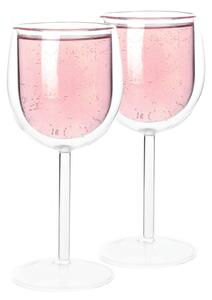 Termo pohár na víno (2 ks) Hotcolder Typ 31 180 ml - priehľadná