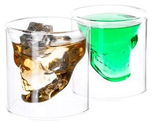 Termo pohár (2 ks) Hotcolder Typ 32 75 ml - priehľadná