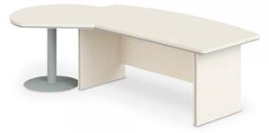 Stôl Manager LUX, ľavý, 255 x 155 cm