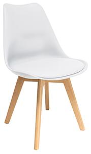 JUMI3 Biela stolička Oslo