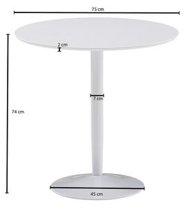 Jedálenský Stôl Vo Vysokom Lesku Š: 75cm