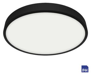 EMITHOR LED stropné svietidlo do kúpeľne LENYS III, 24 W, denné biele svetlo, 24 cm, okrúhle, čierne