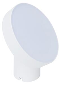 LUTEC Inteligentná stolná LED lampa MOA s funkciou bluetooth a RGB, 9,5 W, okrúhla, biela