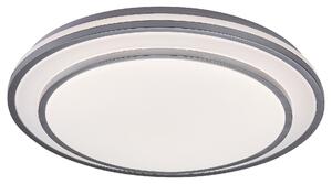 RABALUX Stmievateľné stropné svietidlo LED LUPITA, 40 W, denné biele, okrúhle, strieborné