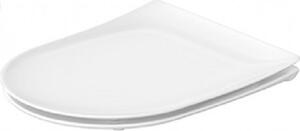 Duravit SOLEIL by Starck WC sedátko s oceľovými závesmi, biele 0022310000