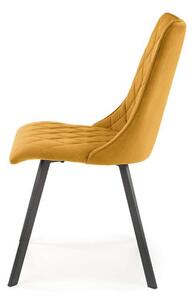 Jedálenská stolička K450 - žltá