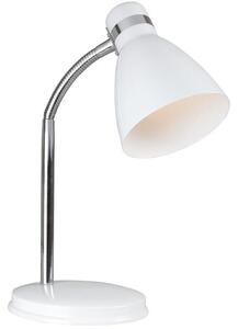 NORDLUX Kovová stolová lampa CYCLONE, 1xE14, 15W, biela