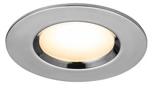NORDLUX DORADO inteligentné zapustené osvetlenie LED, 4,7 W, 8,5 cm, okrúhle, strieborné