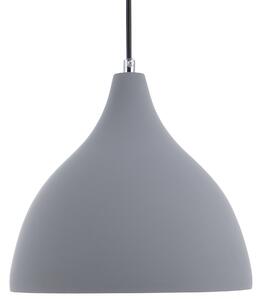 Závesná lampa svetlosivá betónový vzhľad škandinávsky moderný štýl stropné svetlo obývačka jedáleň