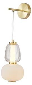 LED nástenné svietidlo 2235 lm 3000K biela ITALUX Eris WL-98374-18W-GD