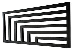 Regnis Kreon, vykurovacie teleso 550x1000 mm, 548W, čierna matná, KR100/55/BLACK