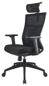 Yenkee Yenkee - Kancelárska stolička čierna FT0605 + záruka 3 roky zadarmo