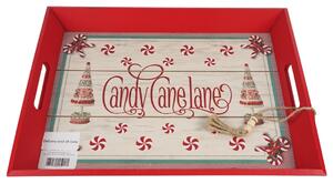 Vianočný drevený podnos CHRISTMAS - viac variantov Varianta: Candy canelane