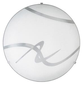 RABALUX Stropné / nástenné svietidlo SOLEY, 2xE27, 60W, 40cm, okrúhle, šedé