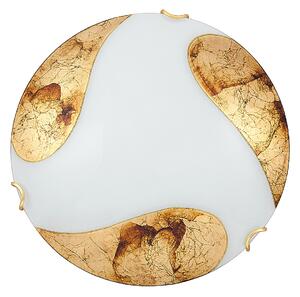 RABALUX Stropné / nástenné svietidlo ART GOLD, 1xE27, 60W, 30cm, okrúhle