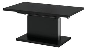 Rozkladací konferenčný stolík Arton 120/200 - čierna