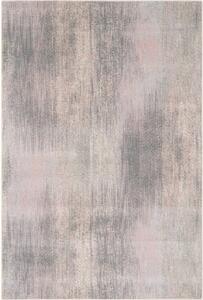 Ružovo-sivý vlnený koberec 133x180 cm Calvi rose – Agnella
